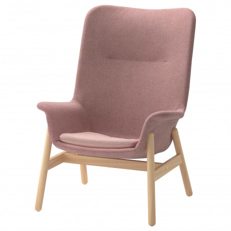 Pinkie high armchair