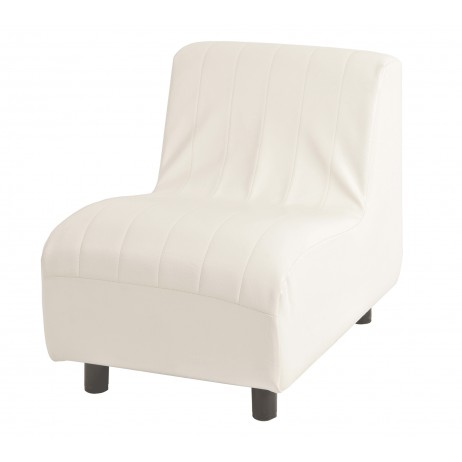 Mambo low armless chair (straight)