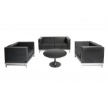 New One Tulipe set : 2 New One armchairs + 1 New One sofa + 1 Tulipe coffee table